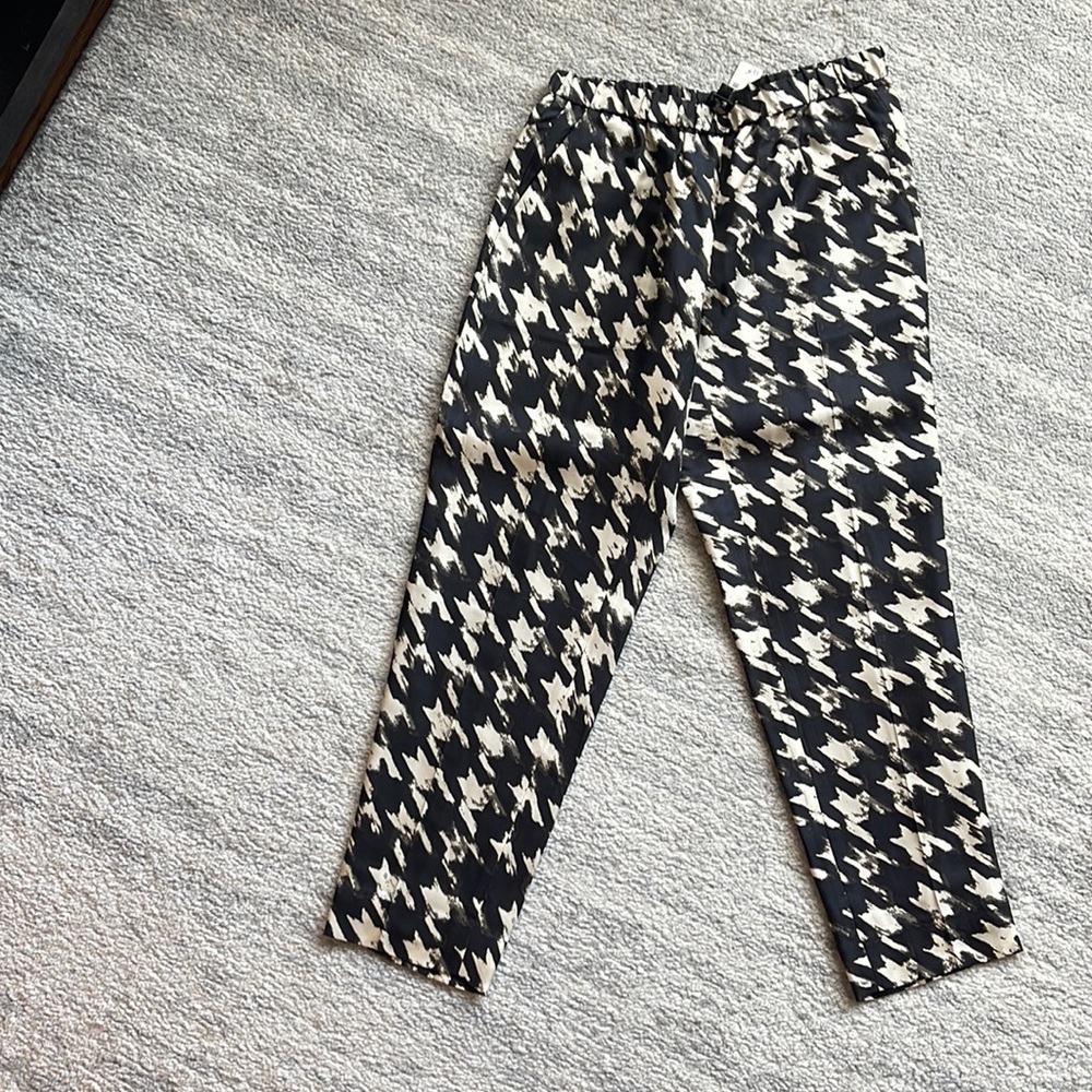 J. Crew Pull on plaid Pants